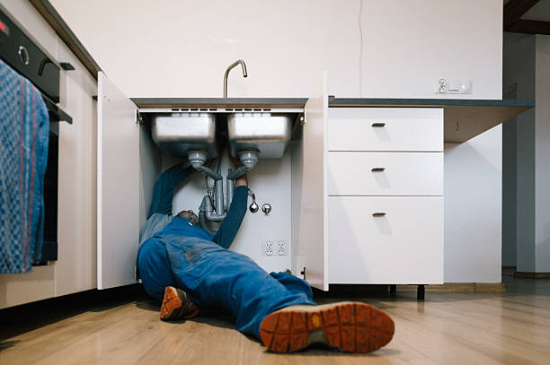 Professional Drain Cleaning technician working in Strasburg, OH